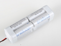 AKU pro vysílače Hitec  Sanyo Eneloop (9,6V)