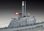 1:144 Deutsches U-Boot Typ XXI s interiérem