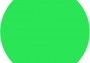 Polyesterová nažehlovací fólie ORACOVER 2m (fluorescenční zelená)