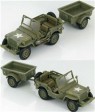1:72 Jeep Willys Mb + Trailer