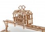 Dřevěné 3D mechanické puzzle - tramvaj