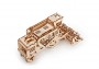 Dřevěné 3D mechanické puzzle - kombajn