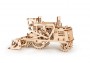 Dřevěné 3D mechanické puzzle - kombajn