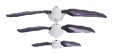 Graupner CAM FOLDING PROP 10x6 (250x150 mm)