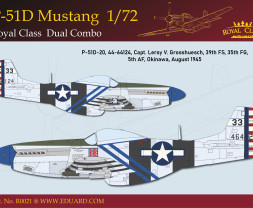 1:72 North American P-51D Mustang (Dual Combo, Limited Edition)