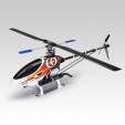 Raptor X 50 Titan Nitro, stavebnice RL-53H spal. motor, výfuk 3D a TT V2 listy