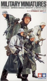 1:35 German Assault Infantry with Winter Gear