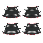 CARRERA GO/D143 Curves 1/45; 4pcs