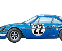 1:24 Renault Alpine A110 '71 - Monte Carlo