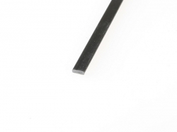 Uhlíkový profil 0.6 x 4 x 1000 mm