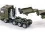 1:87 Military truck with a tank (tank decals)