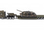 1:87 Military truck with a tank (tank decals)