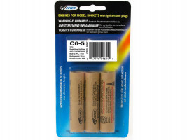 Rocket motor C6-5, price for 3 pieces