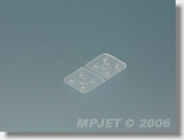 Ohýbací závěs kormidla malý (balení 6 ks)