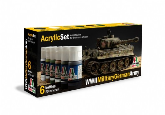 Náhled produktu - Acrylic Set WWll Military German Army 6x20ml