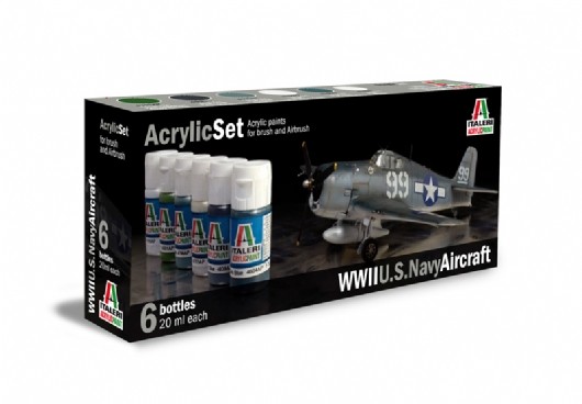 Náhled produktu - Acrylic Set WWII U.S. Navy Aircraft 6x20ml