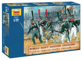 1:72 Russian Heavy Infantry Grenadiers (1812–1815)