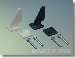 Páka kormidla malá - barva černá / balení 2ks /