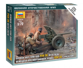 1:72 PAK-36 with crew