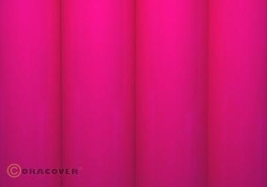 Polyesterová nažehlovací fólie ORACOVER (fluorescenční růžová)