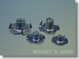 Blind nuts M4 - 10 pieces