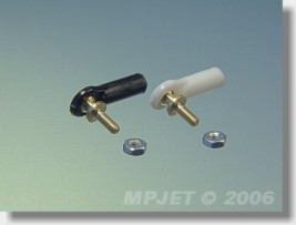 Ball joint V1, pr.4, M2/M2 short - 2 pieces