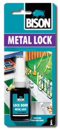 BISON Metal Lock – zajišťovač šroubových spojů (10 ml)