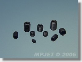 Stavěcí šroub imbus M4x4 - 4 ks