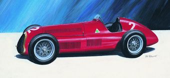 Náhled produktu - 1:24 Alfa Romeo ″ALFETTA″ 1950