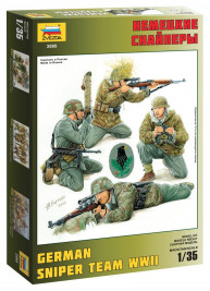 1:35 German Sniper Team WWII