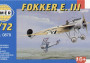 1:72 Fokker E.III