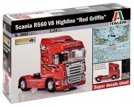 1:24 Scania R560 V8 Highline''Red Griffin''