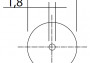 Řezné kotouče pr. 22x0,8mm - sada 10 ks + trn