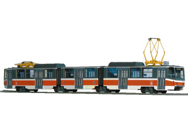 1:87 Tramvaj ČKD Tatra KT8D5 ″DP Praha″ Epocha VI