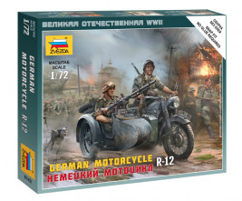 1:72 German Motorcycle R-12