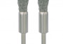 Brushes from ušlech. Steel average. 8mm, 2pcs