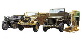 1:72 Light Vehicles Set WWII