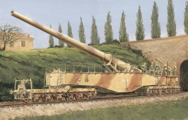 1:35 German Railway Gun 28cm K5(E) ″Leopold″