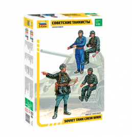 1:35 Soviet Tank Crew WWII