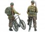 1:35 WWII British Paratroopers & Bicycles Set