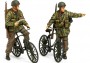 1:35 WWII British Paratroopers & Bicycles Set