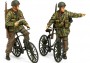 1:35 WWII British Paratroopers & Bicycles Set