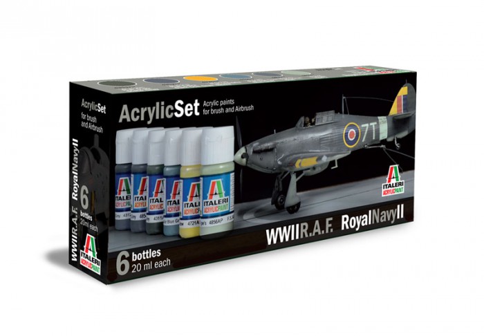Náhled produktu - Acrylic Set Modern R.A.F. Royal Navy II 6x20ml