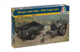 1:35 250 gal.s Tank Trailer - M101 Cargo Trailer