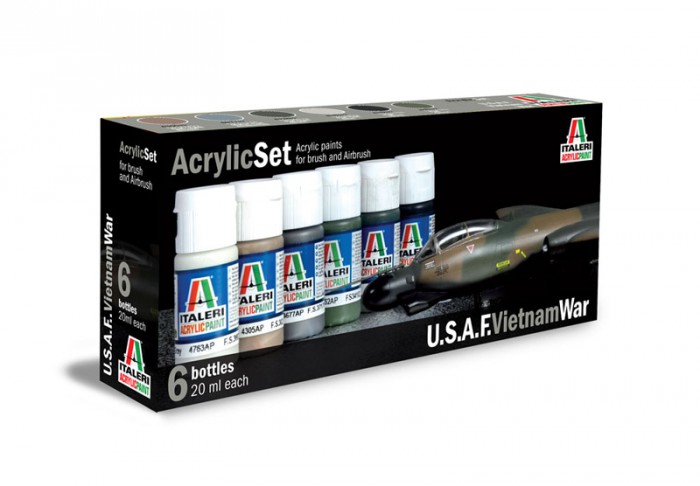 Náhled produktu - Acrylic Set U.S.A.F. Vietnam War 6x20ml