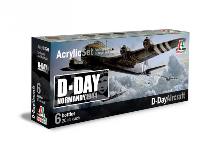 Náhled produktu - Acrylic Set D-DAY Aircraft 6x20ml