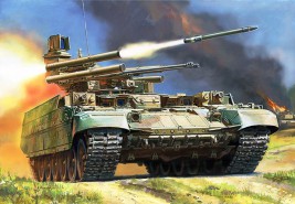 1:35 Bojové vozidlo palebné podpory ″Terminator″