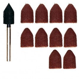 Kuželová brusná hlavice (10ks)