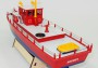 FIRE BOAT with engine and controller