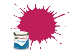 Barva Humbrol emailová č. 051 – Sunset Red Metallic (14 ml)